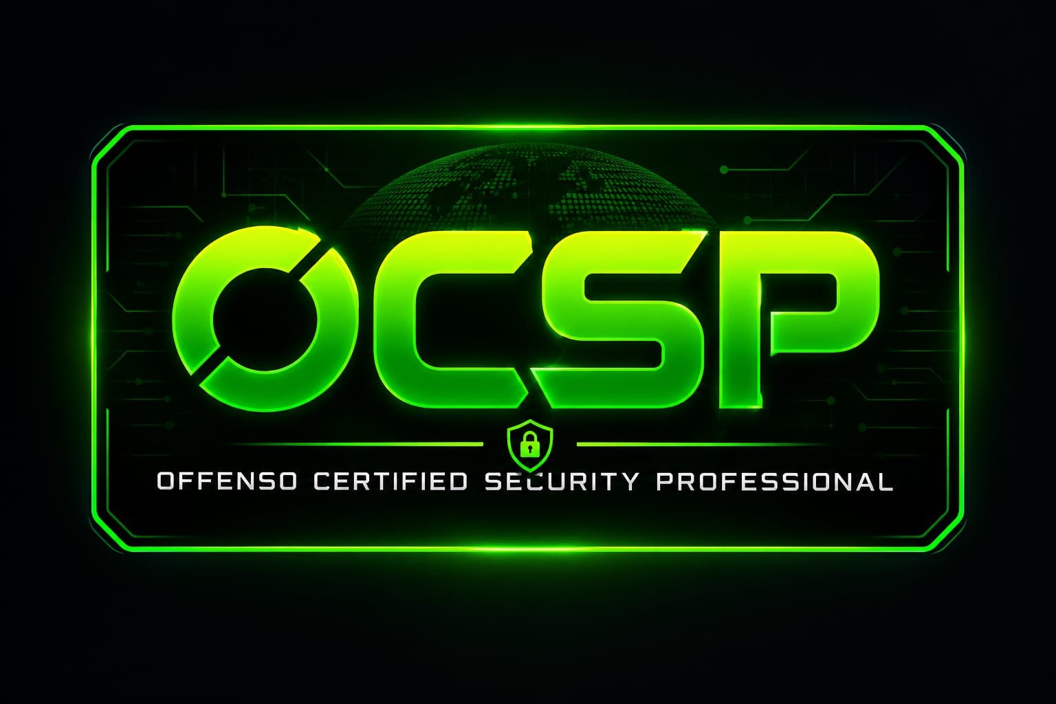 Offenso Certified Security Professional (OCSP) Logo